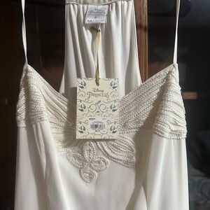 Cinderella dress. Size 8 white floor length dress.